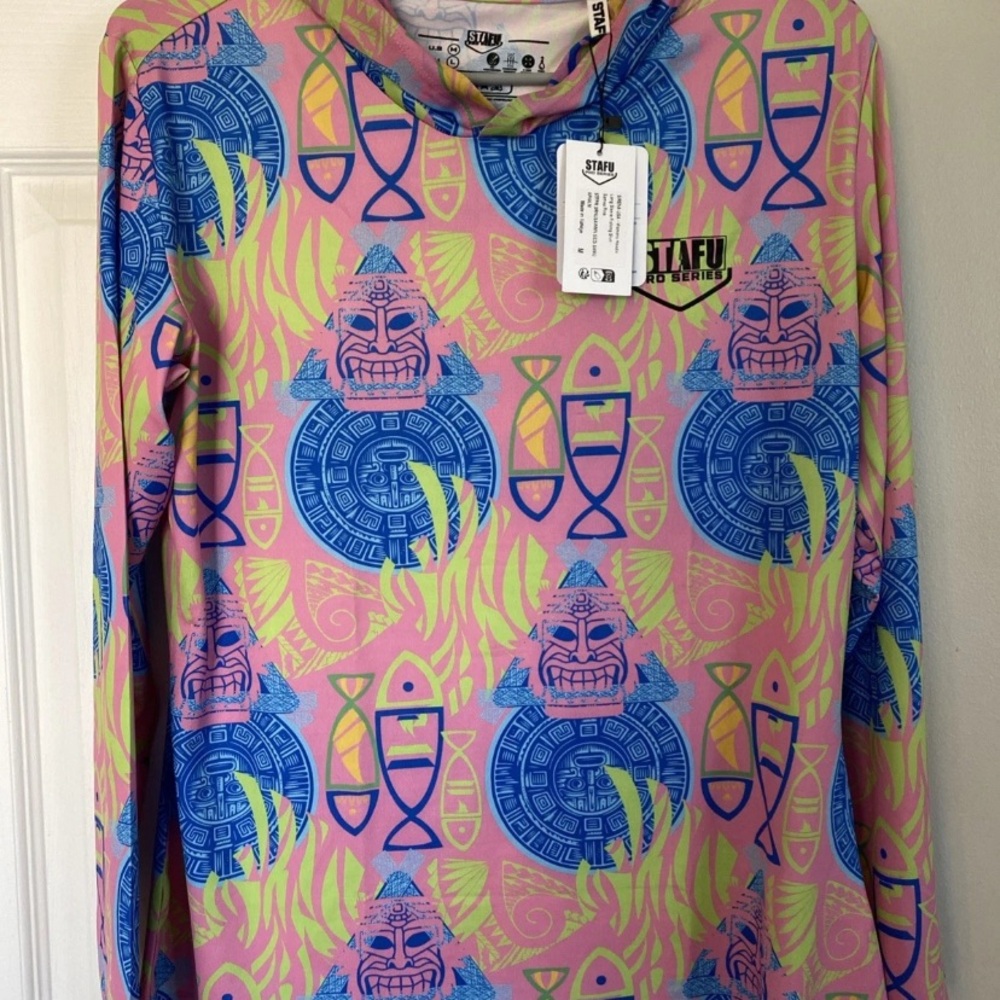 STAFU PRO SERIES, Men’s M, Adventure/Fishing  Wear Top, Long sleeve NWT